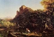 Thomas Cole Mountain Ford Sweden oil painting reproduction
